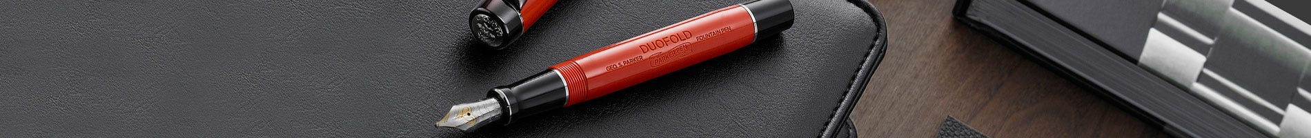 Parker Duofold Classic Big Red CT Fountain Pen, USA