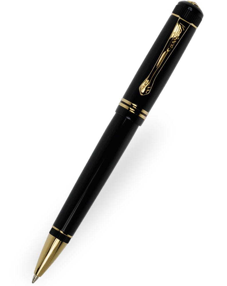 Amazon | Kaweco Dia2 万年筆 ブラック/ゴールド B | 万年筆