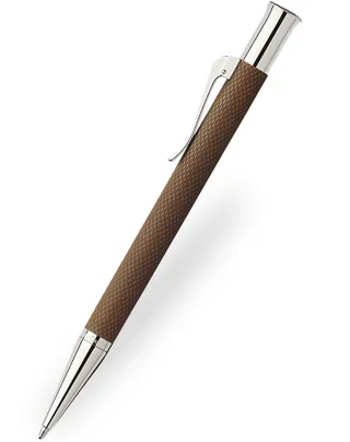 Graf von Faber-Castell Guilloche Cognac Ballpoint Pen