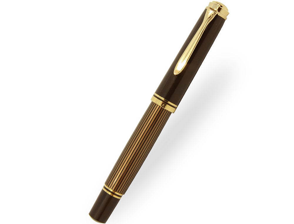 【全品送料無料】 Pelikan Souverän Special Edition M800 Brown-Black Fountain 筆記具