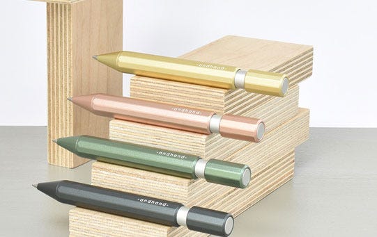Introducing the Andhand Brand - Writing Instruments Built to Last  