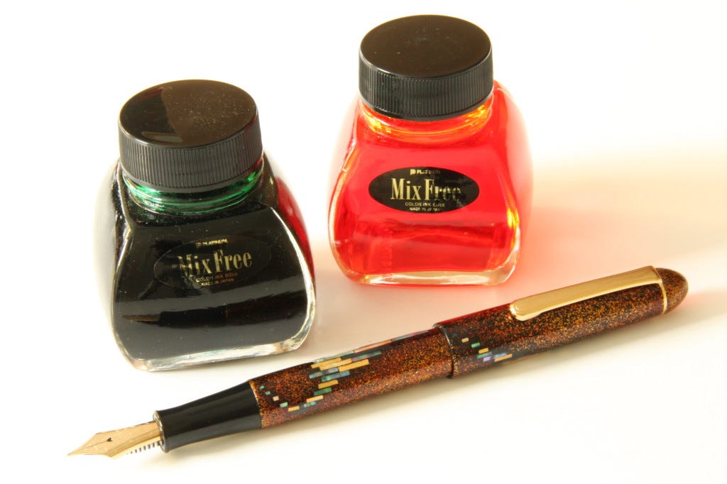 Art Competition: #InkToWin a Platinum Fountain Pen worth £2,000!