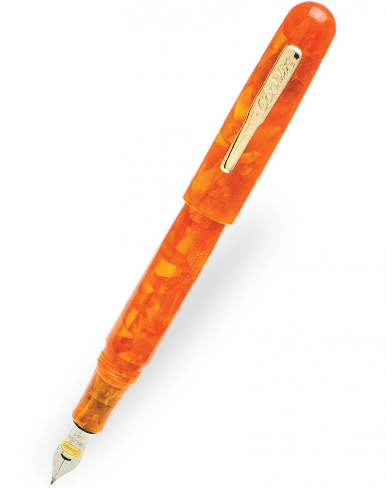 Colours of Summer: Conklin All American Sunburst Orange Fountain Pen