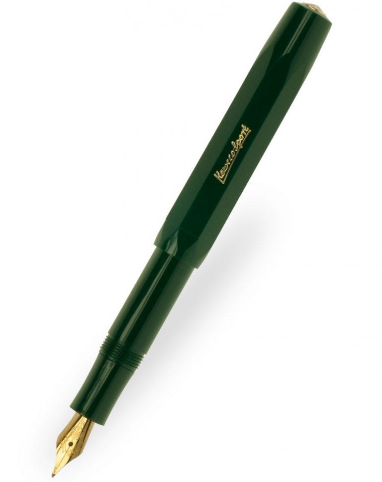 Colours of Summer: Kaweco Classic Sport Green Fountain Pen