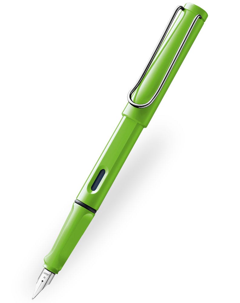 Colours of Summer: Lamy Safari Green Fountain Pen