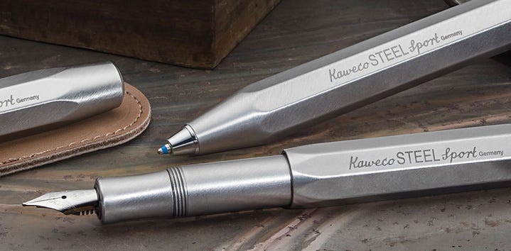 Kaweco STEEL Sport Rollerball — The Clicky Post