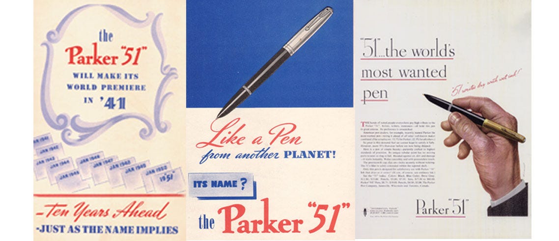 Parker 51 - Heritage Advertisements