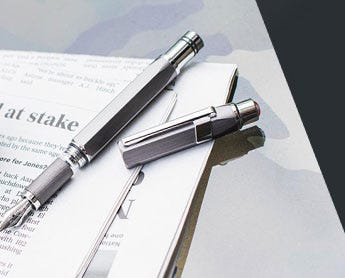 TWSBI Precision Ball Point Pen Silver